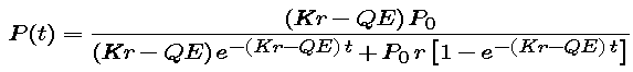 logistic formula
