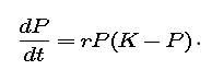 Logistic equation