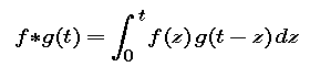 Definition of convolution