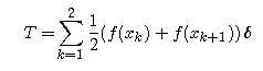 Formula for T