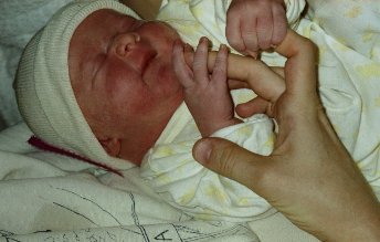 Benjamin at birth