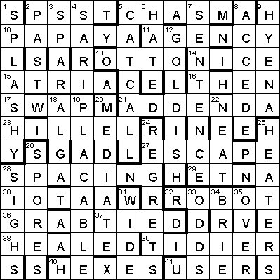 puzzle solution